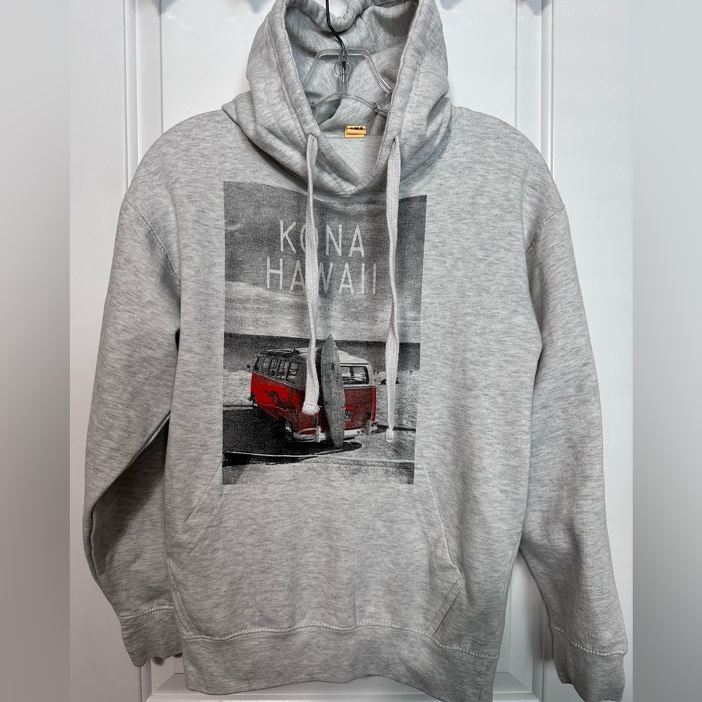 Kona Hawaii VW Bus Hooded Sweatshirt. Size S